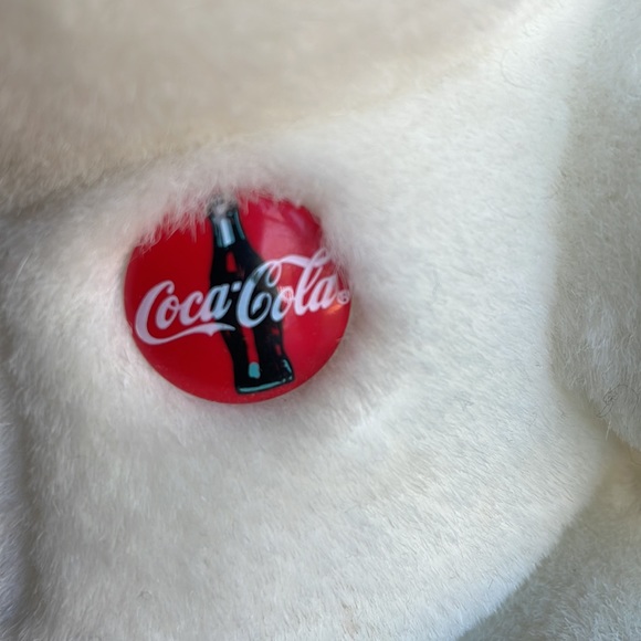 Coca Cola Plush Polar Bear - Picture 2 of 6